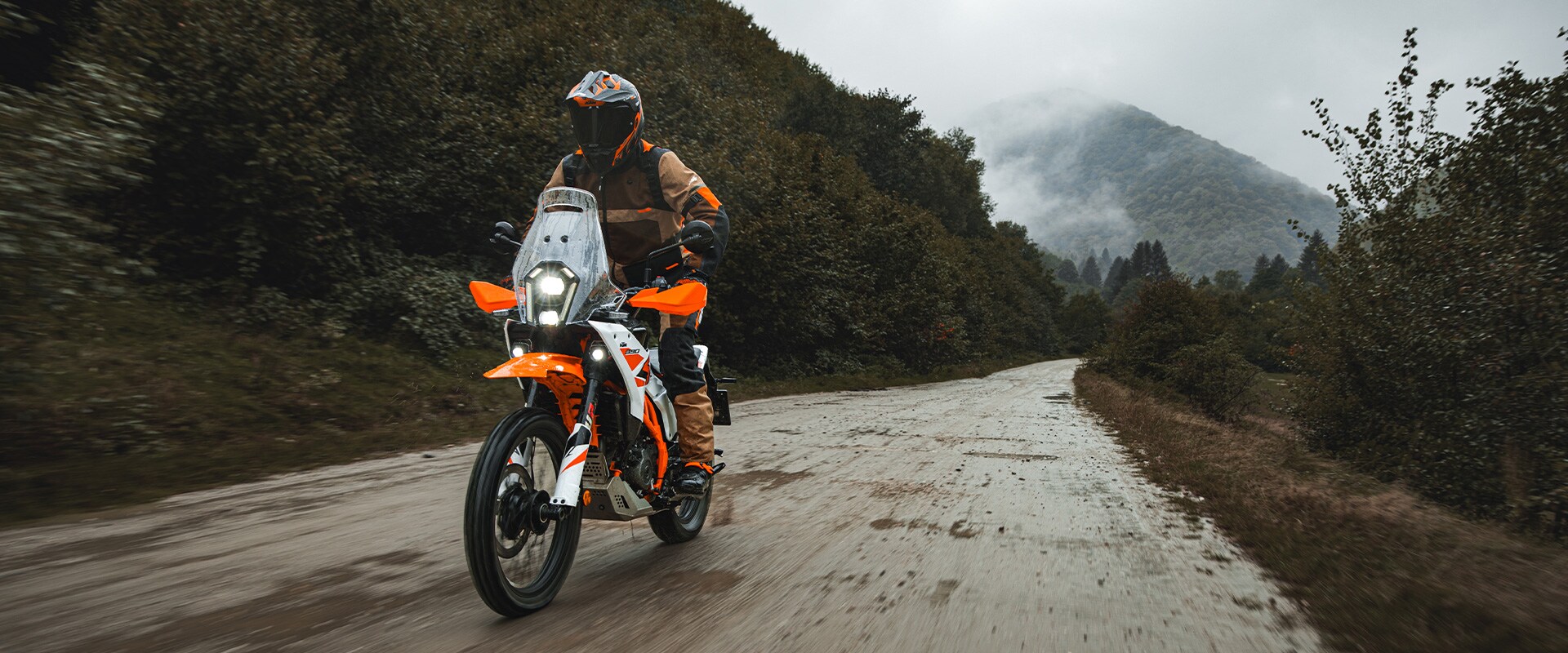 The 390 Adventure R will use the same engine as the 390 Adventure that is currently on sale.