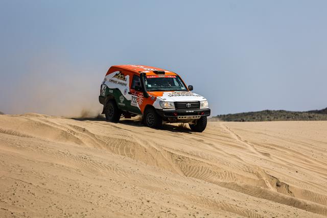 Takale during the Dakar. (Compagnie Saharienne) Takale during the Dakar. (Compagnie Saharienne)