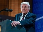President Donald Trump speaks during the launch of a program known as Trump Accounts