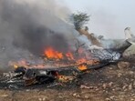Officials said the probe would examine technical, operational and environmental factors surrounding the accident, which occurred during the aircraft’s second attempt to land. (HT)