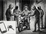 Police said the suspects deliberately chose cash on delivery despite having no money. An FIR for assault and robbery was filed at Kherki Daula. (HT) Police said the suspects deliberately chose cash on delivery despite having no money. An FIR for assault and robbery was filed at Kherki Daula. (HT)