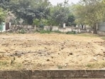 The land allocated for the power station. (HT)