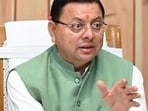 Uttarakhand chief minister Pushkar Singh Dhami