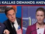 Kallas takes swipe at NATO dnd ‘Daddy’ Trump Kallas takes swipe at NATO dnd ‘Daddy’ Trump