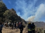The cause and exact point of origin of the blaze were not immediately known. 