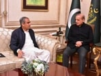Mohsin Naqvi met Pakistan Prime Minister Shahbaz Sharif on Monday