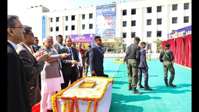 Bihar CM Nitish Kumar inaugurates various development schemes during Samriddhi Yatra in Samastipur, Thursday (HT PHOTO) Bihar CM Nitish Kumar inaugurates various development schemes during Samriddhi Yatra in Samastipur, Thursday (HT PHOTO)