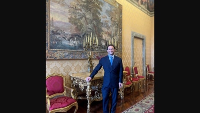 Italian entrepreneur Filippo Ghirelli. (LinkedIn/Filippo Ghirelli) Italian entrepreneur Filippo Ghirelli. (LinkedIn/Filippo Ghirelli)