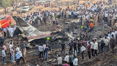 Ajit Pawar, NCP chief and Maharashtra's Deputy Chief Minister, died in a tragic plane crash this morning while he was flying from Mumbai to Baramati. (HT Photo) Ajit Pawar, NCP chief and Maharashtra's Deputy Chief Minister, died in a tragic plane crash this morning while he was flying from Mumbai to Baramati. (HT Photo)