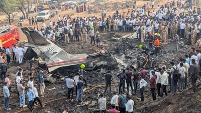 Ajit Pawar, NCP chief and Maharashtra's Deputy Chief Minister, died in a tragic plane crash this morning while he was flying from Mumbai to Baramati. (HT Photo) Ajit Pawar, NCP chief and Maharashtra's Deputy Chief Minister, died in a tragic plane crash this morning while he was flying from Mumbai to Baramati. (HT Photo)