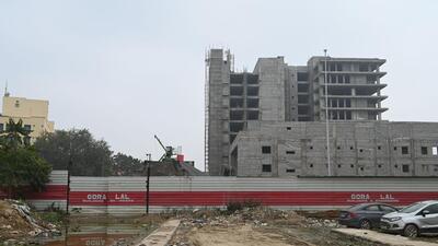 The construction of the new MCG headquarters building at sector 14, near the community centre, has received approval for a revised cost estimate. (Parveen Kumar/HT)