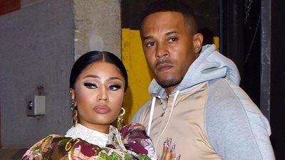 Nicki Minaj has defended husband Kenneth Petty online. (X/@AkademiksTV) Nicki Minaj has defended husband Kenneth Petty online. (X/@AkademiksTV)