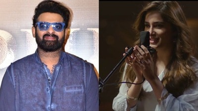 రాషా థడానీ పాటకు ప్రభాస్ ఫిదా రాషా థడానీ పాటకు ప్రభాస్ ఫిదా