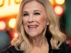 FILE - Catherine O'Hara poses for photographers upon arrival at the UK premiere of "Beetlejuice Beetlejuice" on Thursday, Aug. 29, 2024,