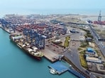 The Mundra port in Kutch. (ANI) The Mundra port in Kutch. (ANI)