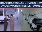 Iran unveils underwater missile tunnels