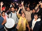 UP: Students in Varanasi celebrate SC's stay on new UGC regulation (representational image)(Ravi Kumar/HT Photo)