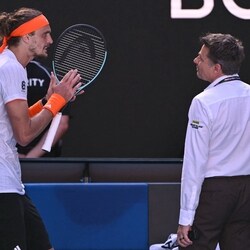 Alexander Zverev erupts at match official with X-rated rant during ...