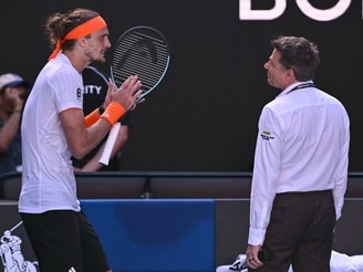 Alexander Zverev erupts at match official with X-rated rant during ...