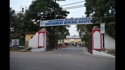 Following the communication from SACHIS— a copy of which is with HT—a toll-free number 1800-1800-4444 has been allotted to the cantonment hospital for OPD appointments. (HT PHOTO)