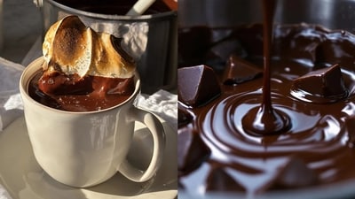 Hot Chocolate Day: Delhi-NCR pincodes that serve a hug in a mug, all year round (Photos: Wishbone Kitchen, Coracao Confections) Hot Chocolate Day: Delhi-NCR pincodes that serve a hug in a mug, all year round (Photos: Wishbone Kitchen, Coracao Confections)