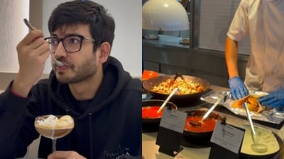 A Meta techie’s lunch visit to Google went viral. (Instagram/itsamitdutta) A Meta techie’s lunch visit to Google went viral. (Instagram/itsamitdutta)
