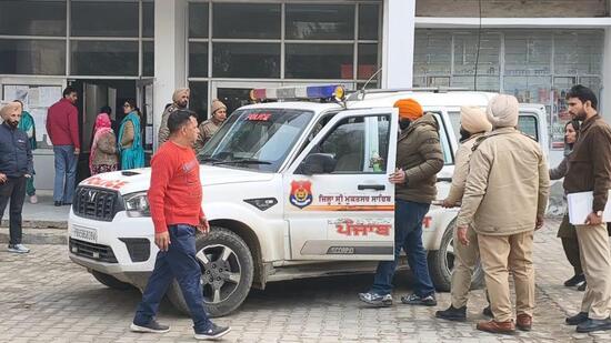 Brar’s father, Shamsher Singh, and mother, Pritpal Kaur, were arrested on January 26 in connection with an alleged extortion case. (HT Photo)