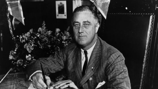 FDR was elected President of the United States four times. (Pinterest)