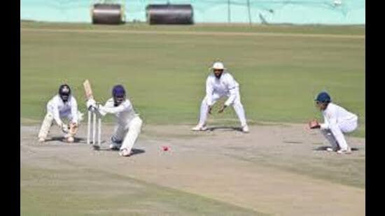 Karnataka began their reply on a positive note as openers KL Rahul (59) and Mayank Agarwal (46) stitched together a solid opening stand. (HT photo for representation)