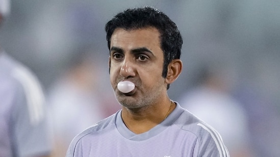 India's head coach Gautam Gambhir