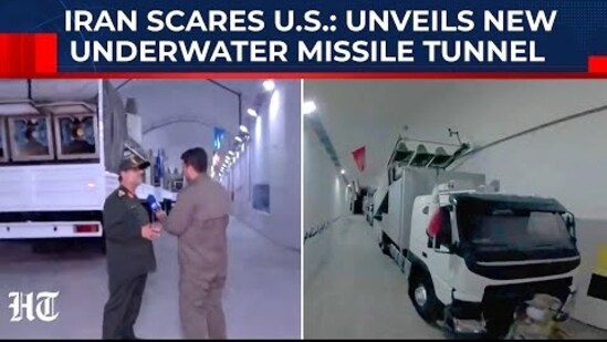 Iran unveils new underwater missile tunnel - US ships to be hit from below?