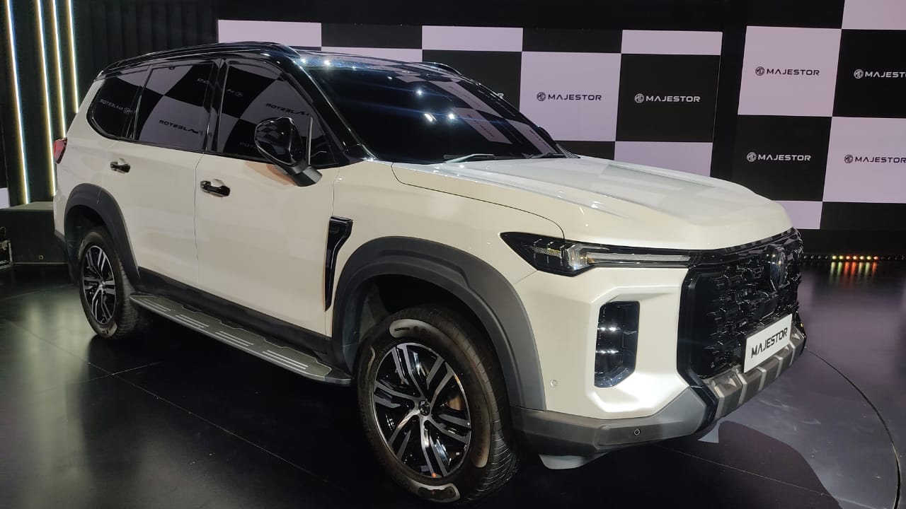 The MG Majestor will become the brand’s flagship ICE-powered SUV in India