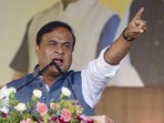 Assam chief minister Himanta Biswa Sarma addresses a gathering in Dibrugrah. (Assam CMO/File)