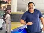 Investigation underway at the site where the chairman of the Confident Group, CJ Roy, shot himself, in Bengaluru on Friday. 