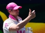Steve Smith came to the rescue of a female fan