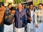 Former chief minister Bhupinder Singh Hooda said the Opposition and the public have no expectations from the current BJP government’s budget as they have done nothing in the last 11 years except increase Haryana’s debt. (HT)
