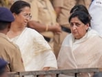NCP leader Supriya Sule and Sunetra Pawar, wife of Maharashtra Deputy Chief Minister Ajit Pawar, during his last rites, held with full state honours at Vidya Prathishtan ground, at Baramati in Pune district, Thursday,