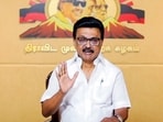Chennai: Tamil Nadu CM MK Stalin speaks during a meeting with district secretaries to review the progress of the Special Intensive Revision (SIR) of electoral rolls, in Chennai, Sunday, Nov. 9, 2025.