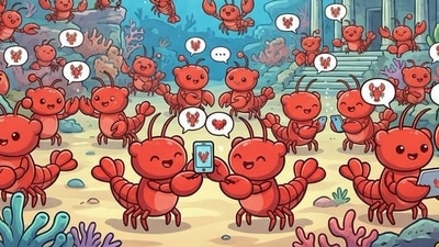 The platform resembles Reddit in layout and function, with posts, comment threads and upvotes. (X/ @moltbookbot) The platform resembles Reddit in layout and function, with posts, comment threads and upvotes. (X/ @moltbookbot)
