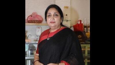 A local NCP leader said Sunetra Pawar has become increasingly active in Pune and Pimpri-Chinchwad over the past few months, particularly after being elected as a Member of Parliament. (HT FILE)