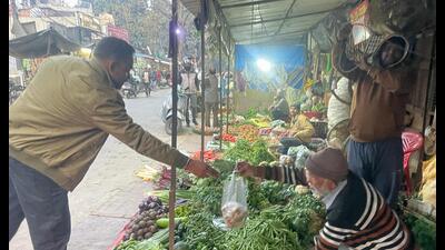 बार-बार अभियान और जुर्माने के बावजूद प्रतिबंधित पॉलिथीन बैग बाजारों और दुकानों में उपलब्ध हैं। (मुश्ताक अली/एचटी) बार-बार अभियान और जुर्माने के बावजूद प्रतिबंधित पॉलिथीन बैग बाजारों और दुकानों में उपलब्ध हैं। (मुश्ताक अली/एचटी)