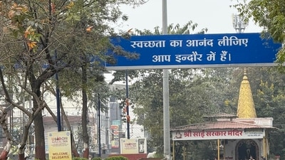 An Indian-American woman expressed admiration after visiting Indore. (X/@SuhagAShukla) An Indian-American woman expressed admiration after visiting Indore. (X/@SuhagAShukla)
