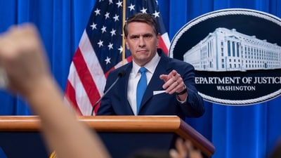 Deputy Attorney General Todd Blanche takes a question from a reporter during a news conference after the Justice Department announced the release of three million pages of documents in the latest Jeffrey Epstein disclosure in Washington, Friday, Jan. 30, 2026. (AP) Deputy Attorney General Todd Blanche takes a question from a reporter during a news conference after the Justice Department announced the release of three million pages of documents in the latest Jeffrey Epstein disclosure in Washington, Friday, Jan. 30, 2026. (AP)