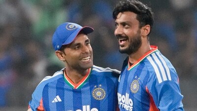 For India, Arshdeep Singh took a fifer and Axar Patel bagged a three-wicket haul. (PTI) For India, Arshdeep Singh took a fifer and Axar Patel bagged a three-wicket haul. (PTI)