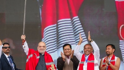 বিপুল সংখ্যাগরিষ্ঠতা নিয়ে ক্ষমতায় আসবে বিজেপি, দাবি অমিত শাহের। (ফাইল ছবি, সৌজন্যে ফেসবুক Amit Shah)