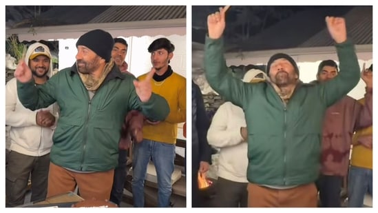 Sunny Deol celebrated Border 2 success with a lively cake-cutting video featuring his team on Instagram.