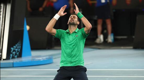 Serbia's Novak Djokovic. (AFP)
