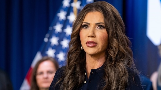 The dog-shooting controversy traces back to Noem’s 2024 memoir No Going Back: The Truth on What’s Wrong with Politics and How We Move America Forward. (AP)