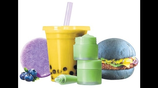 We’ve had activated-charcoal burger buns, blueberry shampoo, boba in every flavour, and matcha in cosmetics. (Shutterstock)
