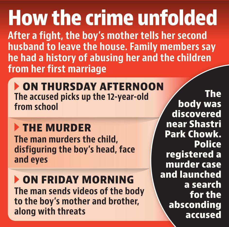12-year-old murdered in northeast Delhi 12-year-old murdered in northeast Delhi